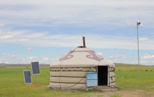 HACEN/汉晟能源离网发电系统助力内蒙古牧区牧民朋友用电